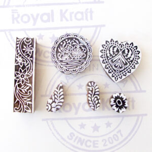 Assorted Wooden Stamps - Set