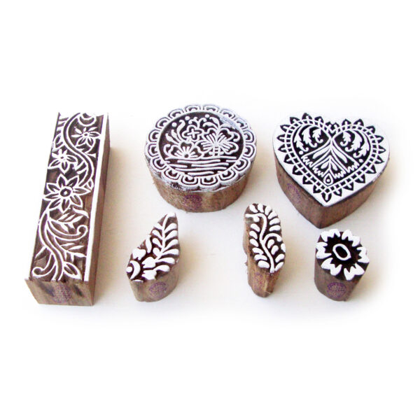 Assorted Wooden Stamps - Set