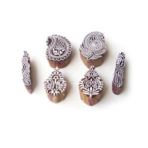 Paisley Wooden Stamps - Set