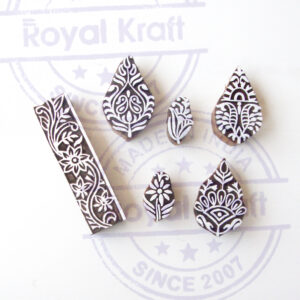 Paisley Wooden Stamps - Set