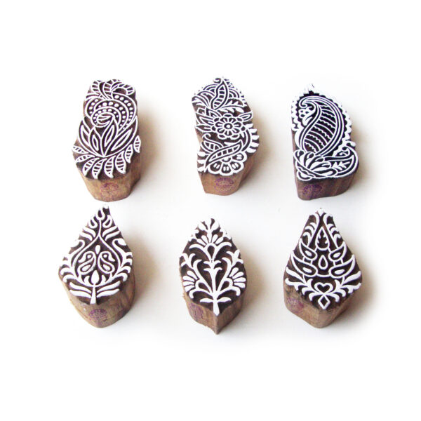 Paisley Wooden Stamps - Set