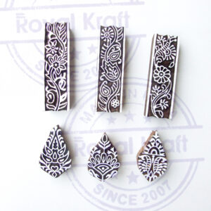 Border Wooden Stamps - Set