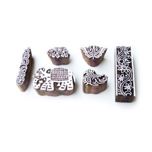 Animal Wooden Stamps - Set