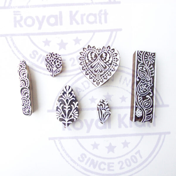 Assorted Wooden Stamps - Set