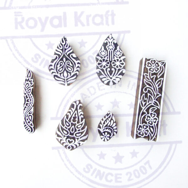 Assorted Wooden Stamps - Set