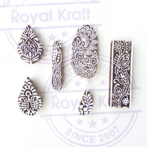 Assorted Wooden Stamps - Set