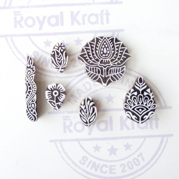 Assorted Wooden Stamps - Set
