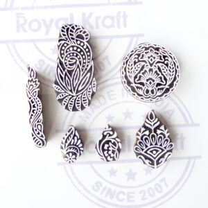 Assorted Wooden Stamps - Set