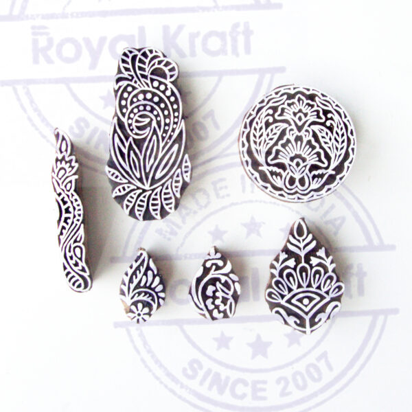 Assorted Wooden Stamps - Set
