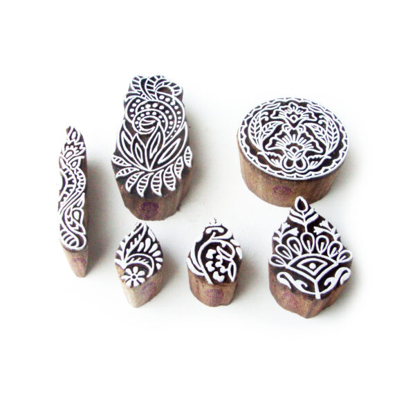 Assorted Wooden Stamps - Set