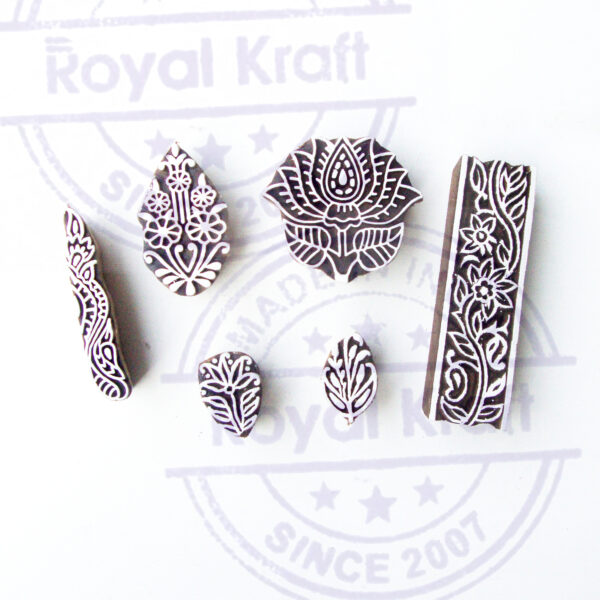 Assorted Wooden Stamps - Set