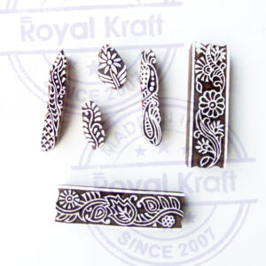 Border Wooden Stamps - Set