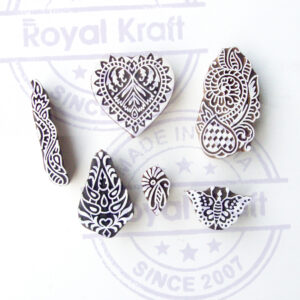 Assorted Wooden Stamps - Set