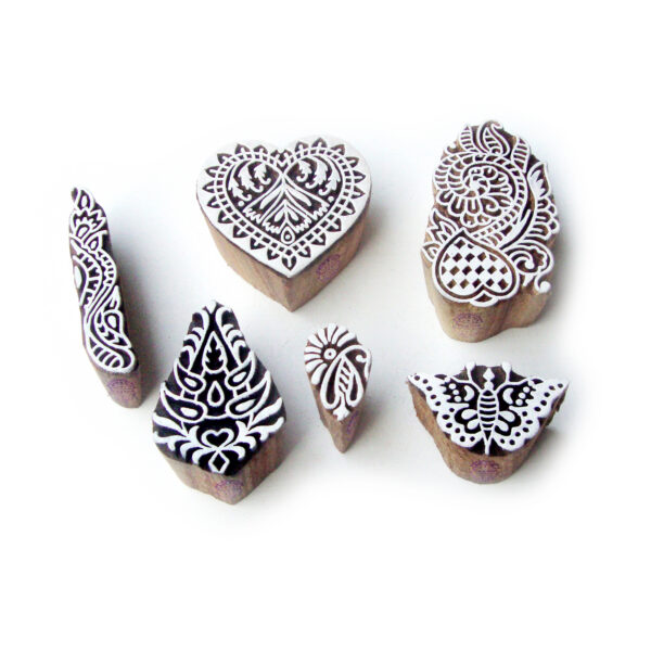 Assorted Wooden Stamps - Set
