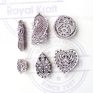 Assorted Wooden Stamps - Set