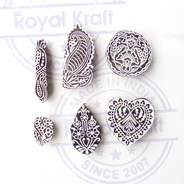 Assorted Wooden Stamps - Set