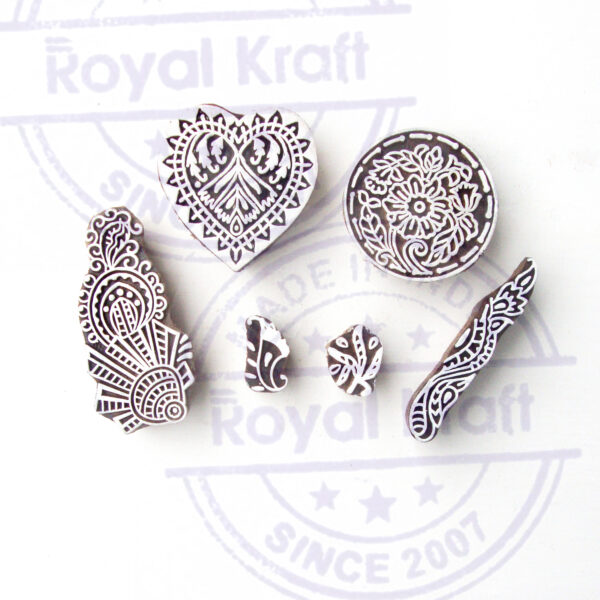 Assorted Wooden Stamps - Set