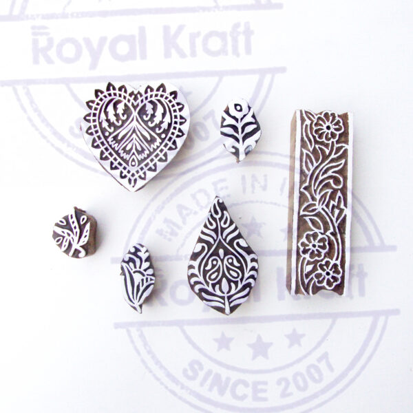 Assorted Wooden Stamps - Set