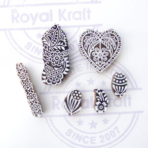 Assorted Wooden Stamps - Set