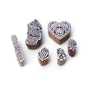 Assorted Wooden Stamps - Set