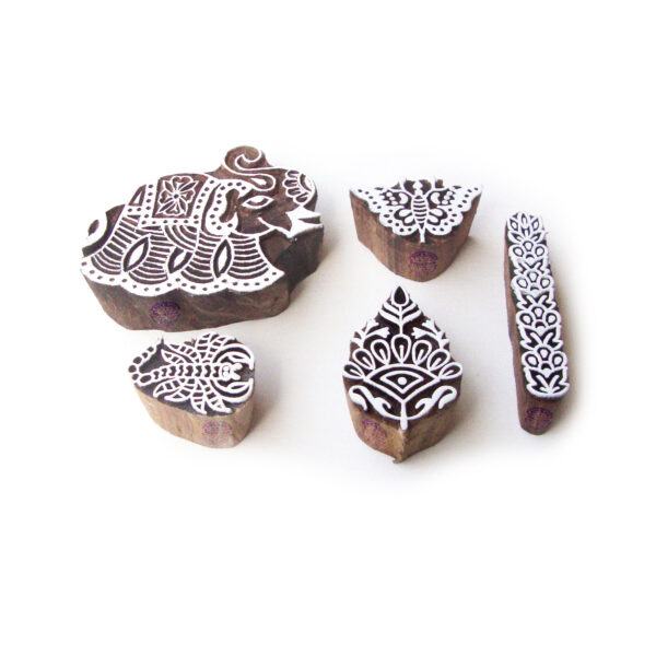 Animal Wooden Stamps - Set