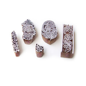 Paisley Wooden Stamps - Set