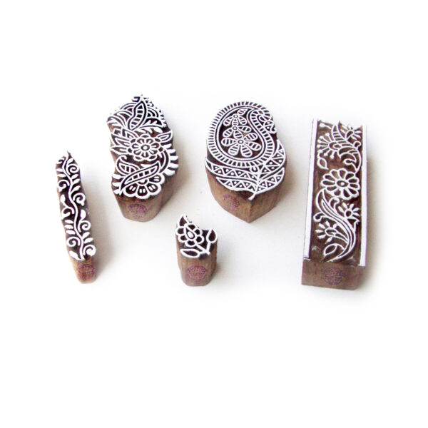 Paisley Wooden Stamps - Set