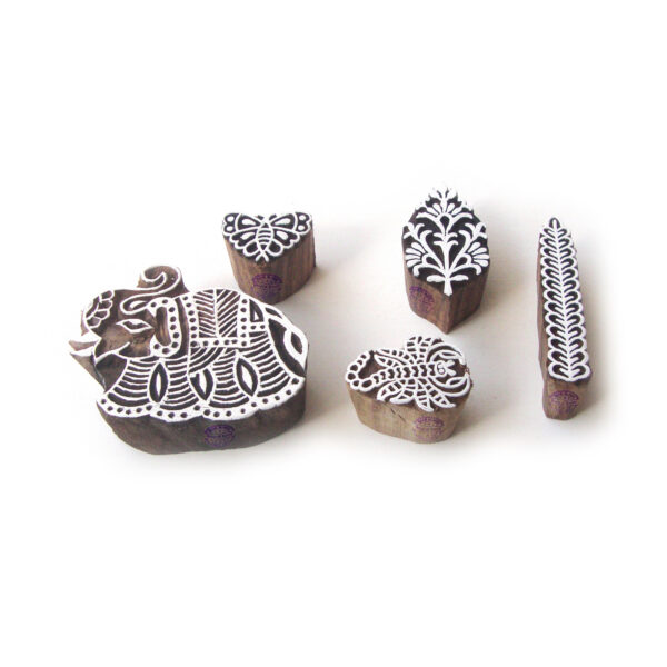 Animal Wooden Stamps - Set