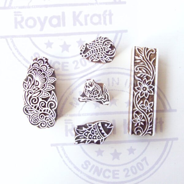 Animal Wooden Stamps - Set