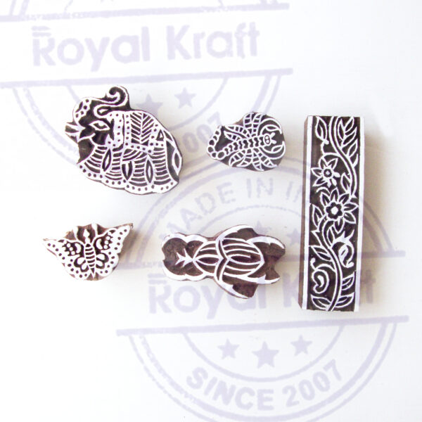 Animal Wooden Stamps - Set