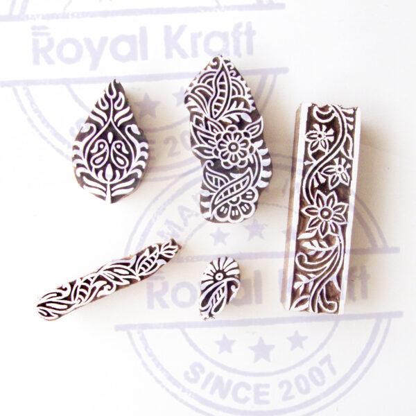 Assorted Wooden Stamps - Set