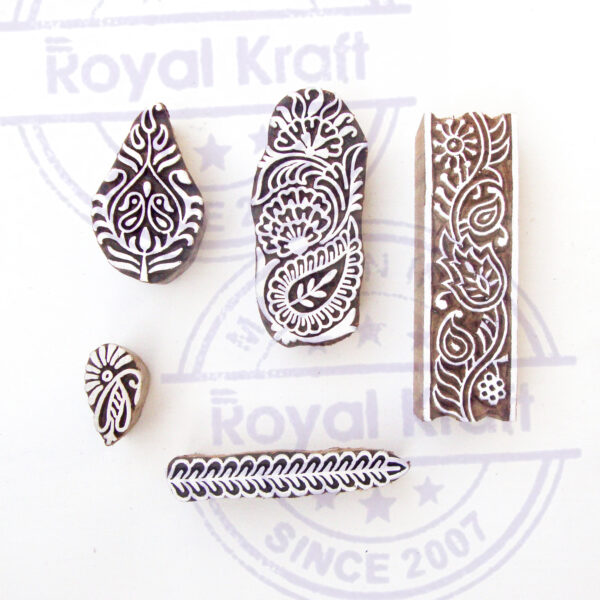 Assorted Wooden Stamps - Set