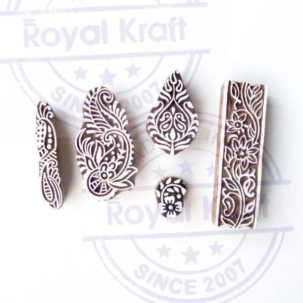 Assorted Wooden Stamps - Set