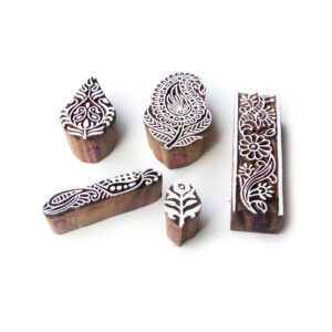 Paisley Wooden Stamps - Set