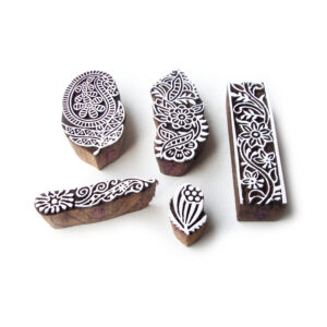 Paisley Wooden Stamps - Set