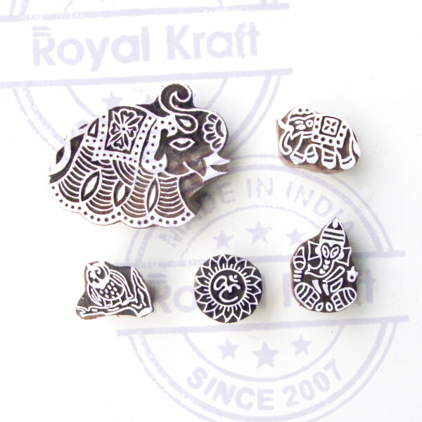 Religious Wooden Stamps - Set