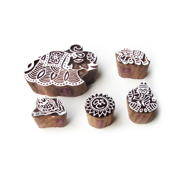Religious Wooden Stamps - Set