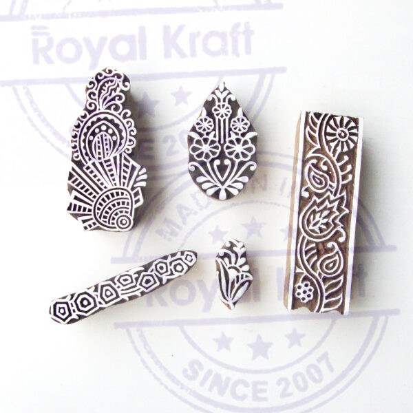 Assorted Wooden Stamps - Set