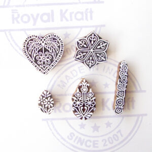 Assorted Wooden Stamps - Set