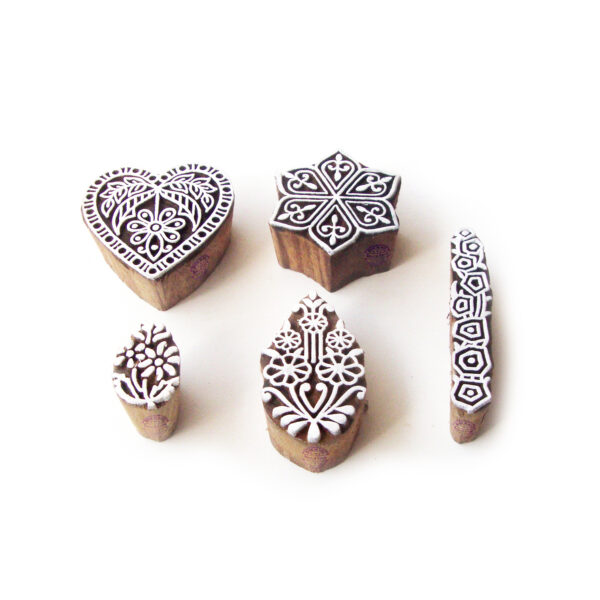 Assorted Wooden Stamps - Set