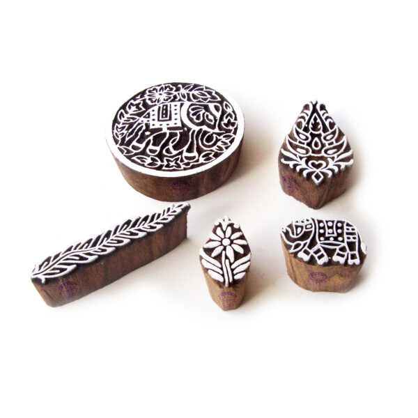 Animal Wooden Stamps - Set