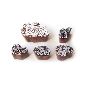 Animal Wooden Stamps - Set