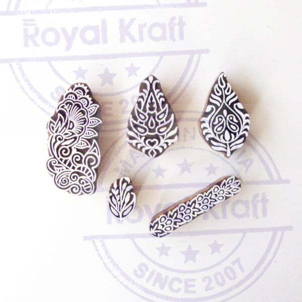 Assorted Wooden Stamps - Set
