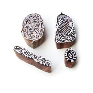 Paisley Wooden Stamps - Set