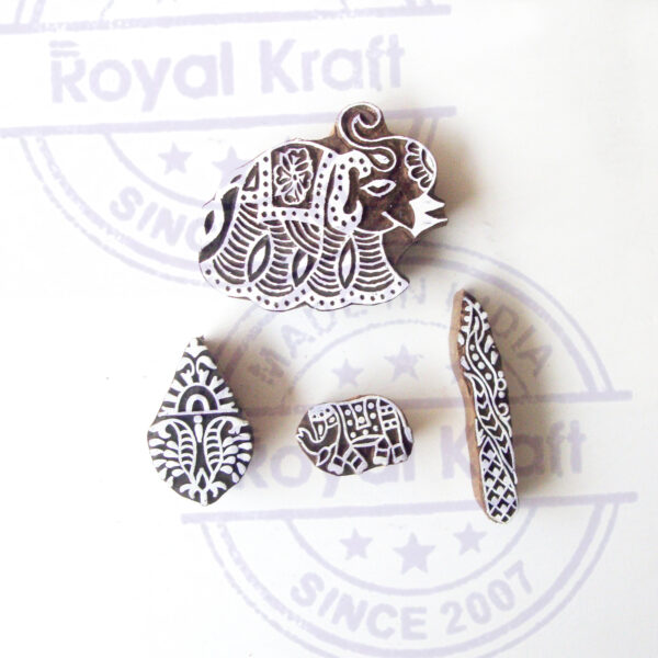 Animal Wooden Stamps - Set
