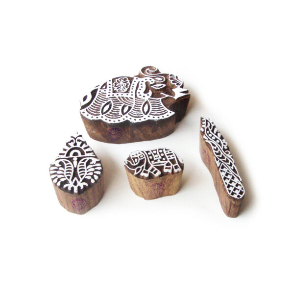 Animal Wooden Stamps - Set