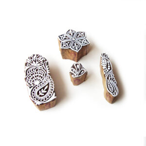 Paisley Wooden Stamps - Set
