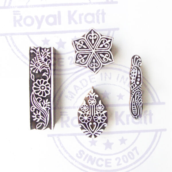 Border Wooden Stamps - Set