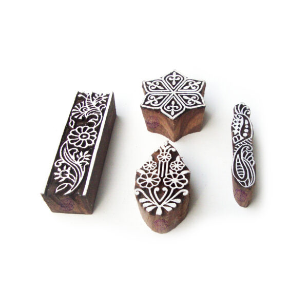 Border Wooden Stamps - Set