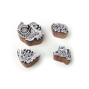 Animal Wooden Stamps - Set